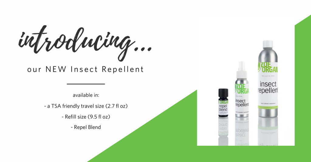 NEW! Insect Repellent Spray, Repel Blend and Refill!