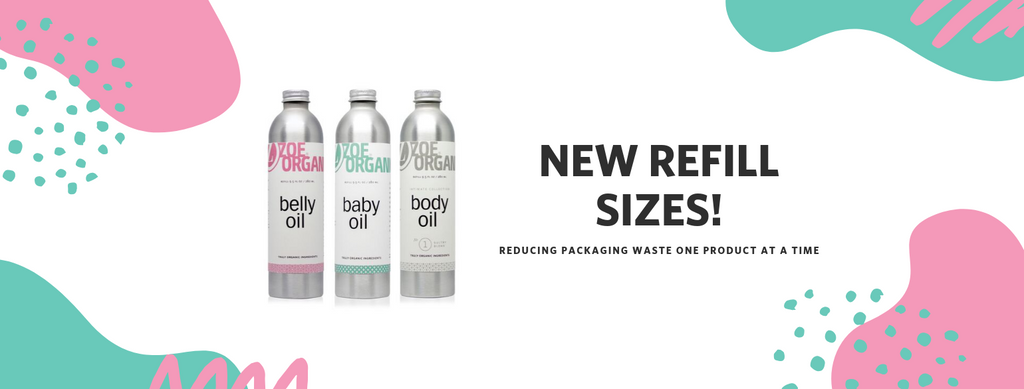 Packaging Waste + NEW Refill Sizes!