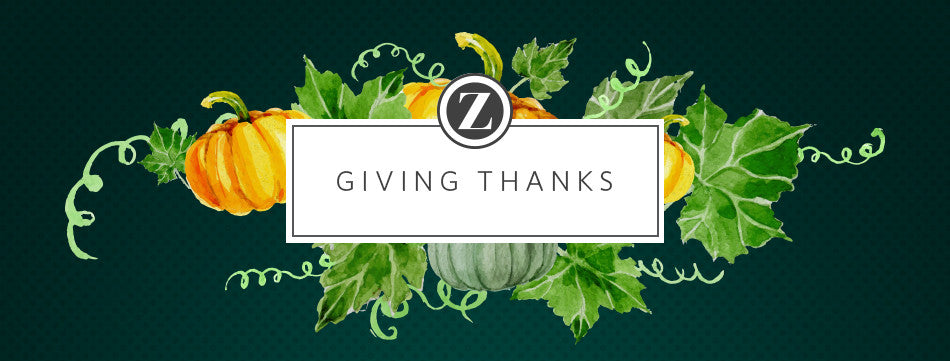 Giving Thanks :: A Note from our Founder