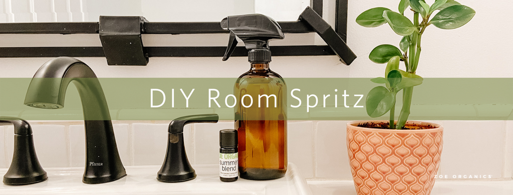 DIY Room Spritz Using Our Essential Oil Blends