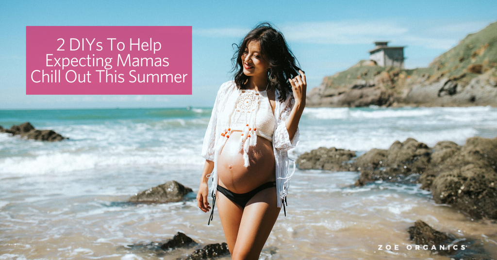 2 DIYs To Help Expecting Mamas Chill Out This Summer