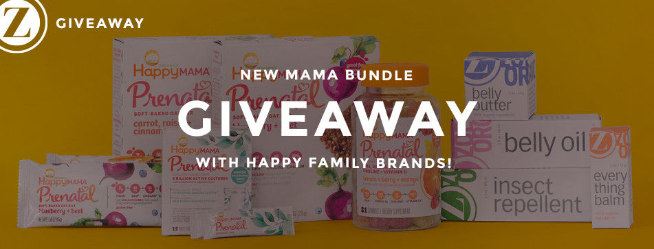 New Mama Bundle GIVEAWAY with Happy Family Brands!