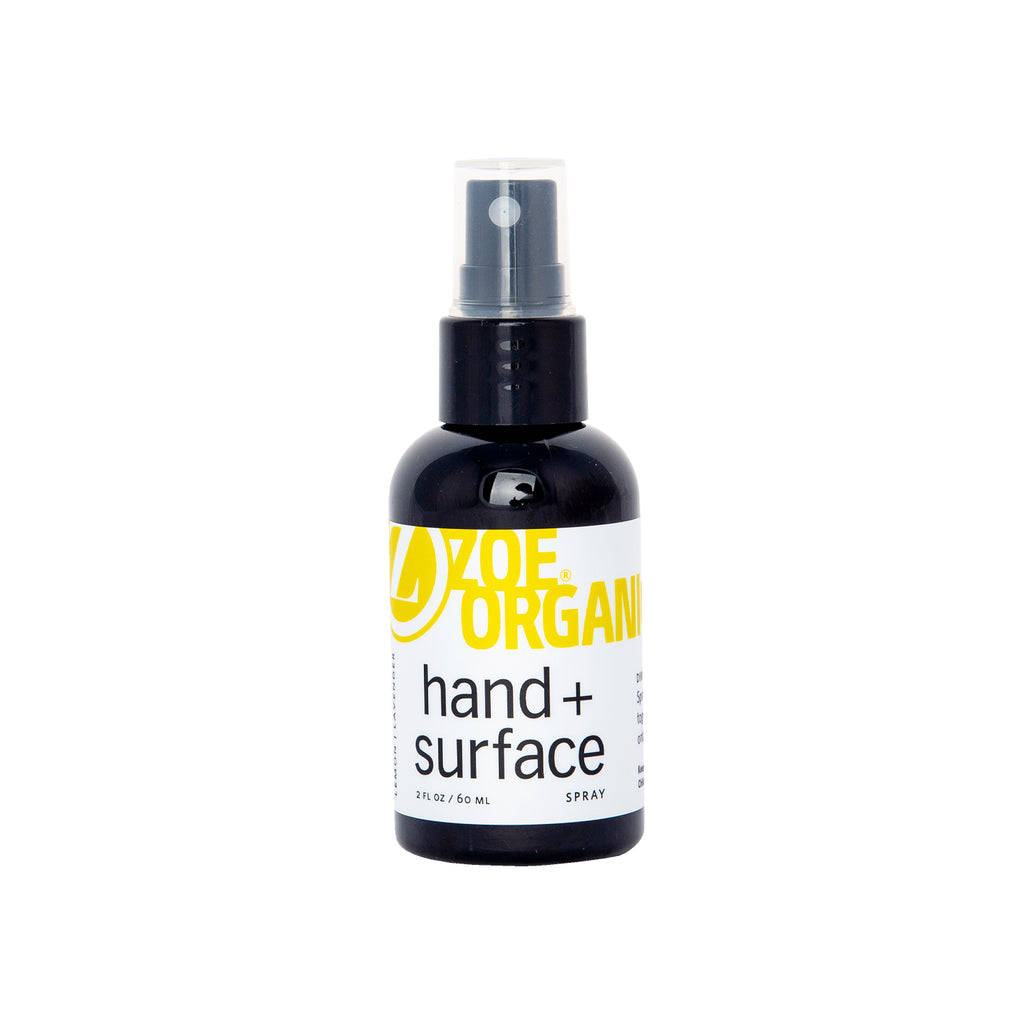 Zoe Organics Hand + Surface Spray Lemon Lavender